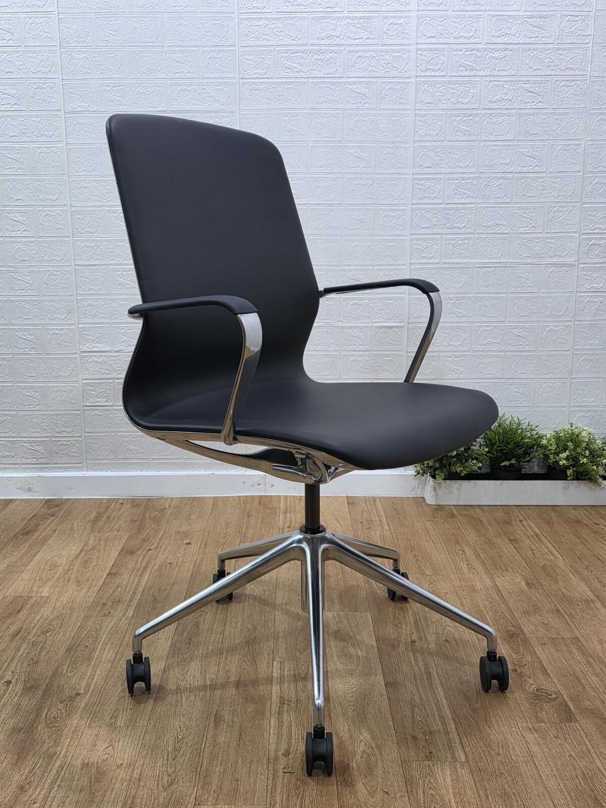 Dynamic Lucia Executive Office Chair Seat Height, Back Recline