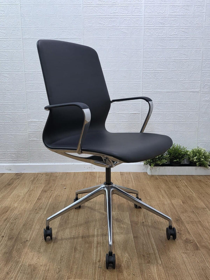 Dynamic Lucia Executive Office Chair Seat Height, Back Recline