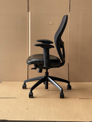 Back Leather Office Chair , Lumbar Support, Leather (Many Available) UK Delivery