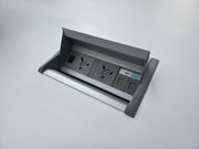 8xCantilever Frame Stacking Chair And Meeting Table ,Power Outputs-Can Deliver