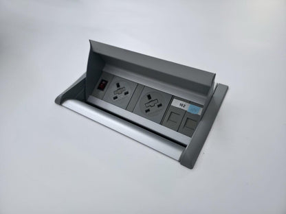 8xCantilever Frame Stacking Chair And Meeting Table ,Power Outputs-Can Deliver