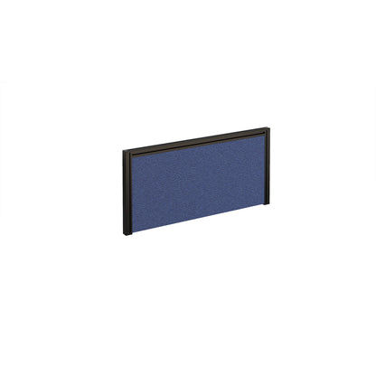 Straight fabric desktop screen with aluminium frame - A785-K