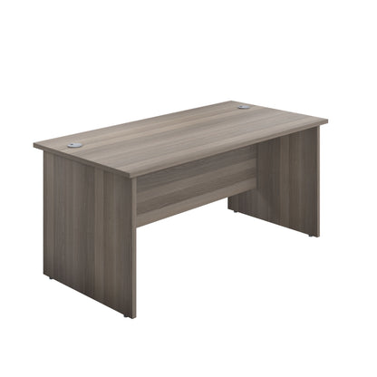 Aztec|Panel|Rectangular Desk|1200x600|Grey Oak
