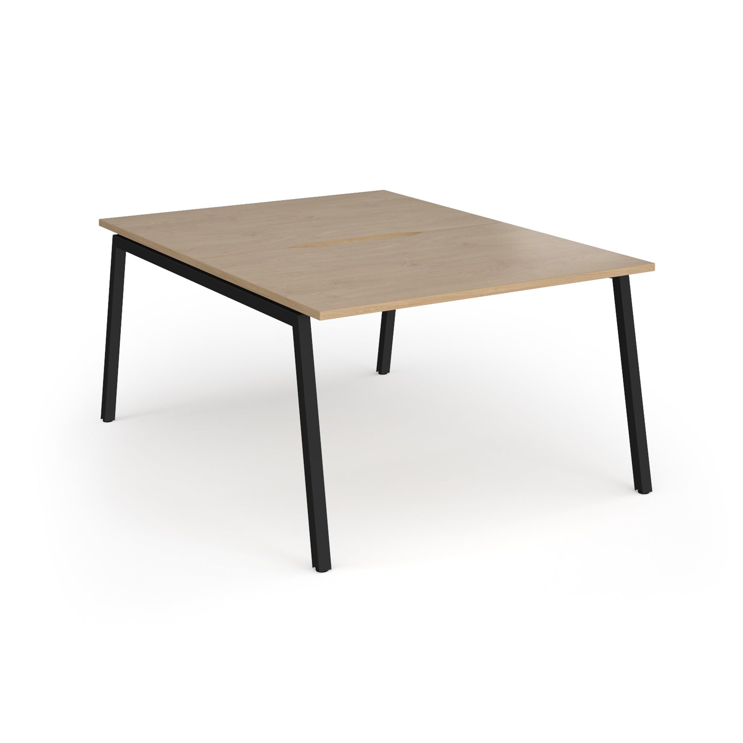 Connex Plus Angled Frame back to back desks 1600mm deep - ACO1216-K-KO