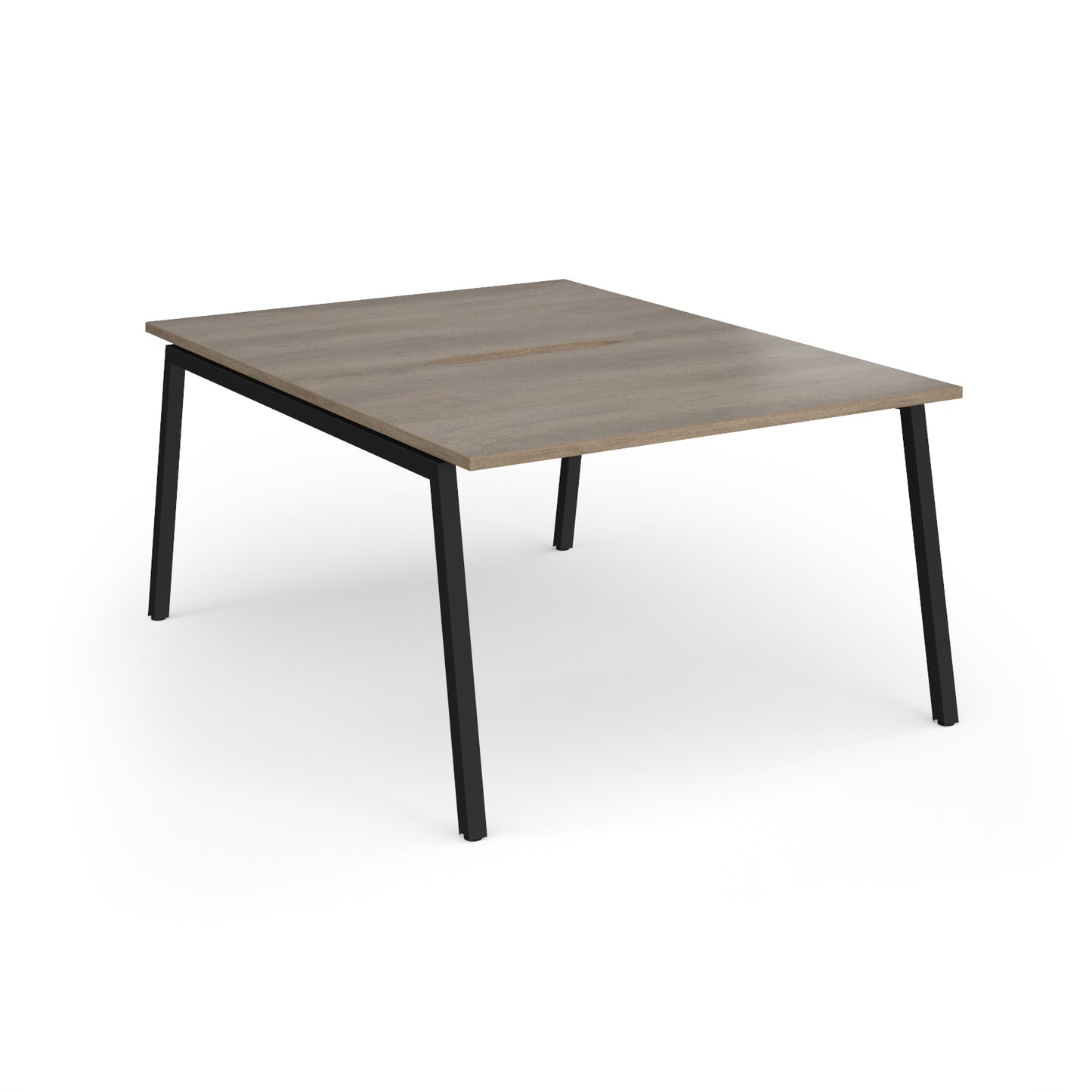 Connex Plus Angled Frame back to back desks 1600mm deep - ACO1216-K-NO