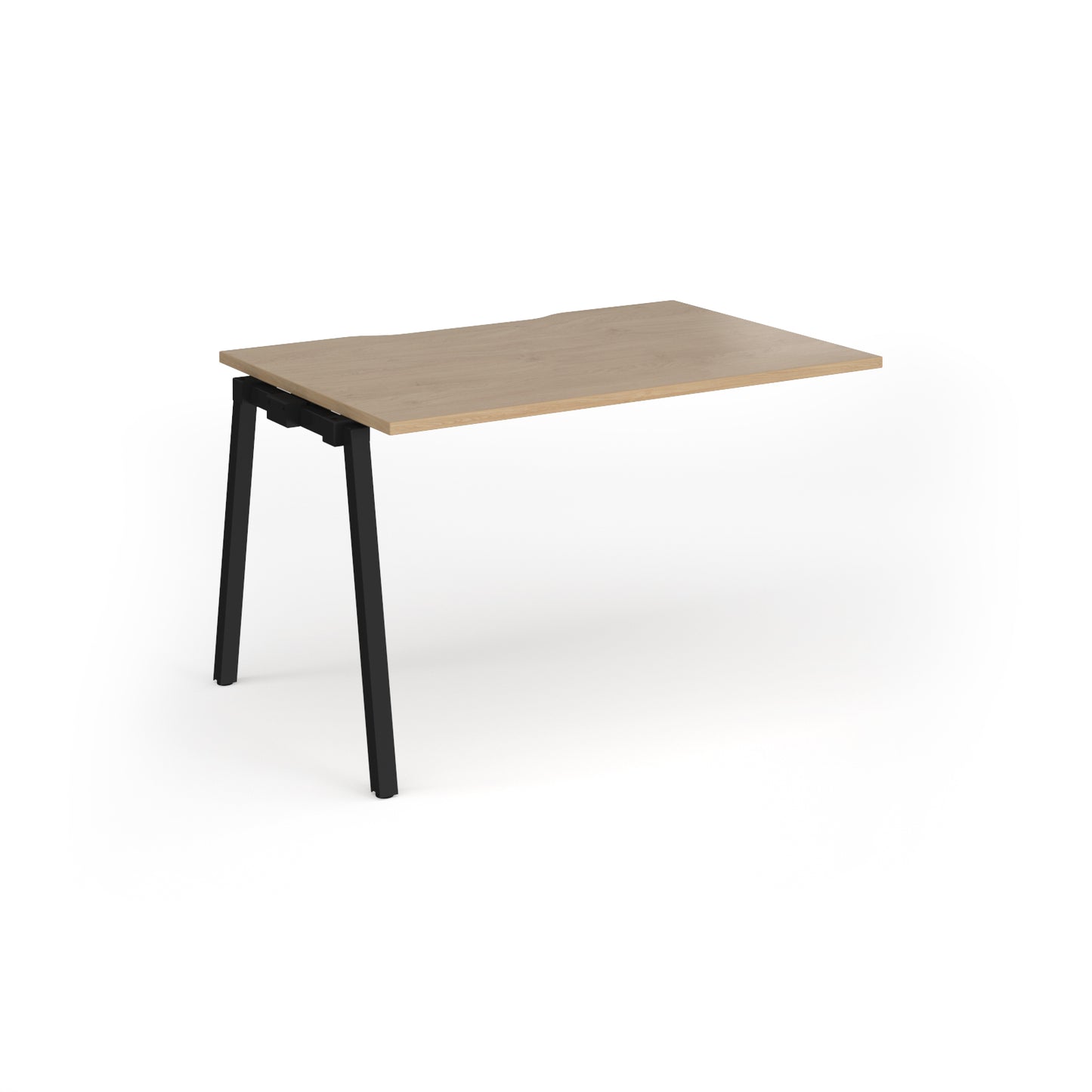 Connex Plus Angled Frame Single Add on Desk - ACO128-AB-K-KO
