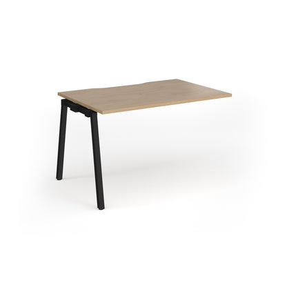 Connex Plus Angled Frame Single Add on Desk - ACO128-AB-K-KO