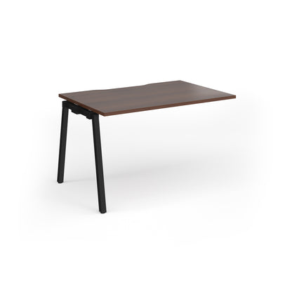 Connex Plus Angled Frame Single Add on Desk - ACO128-AB-K-W