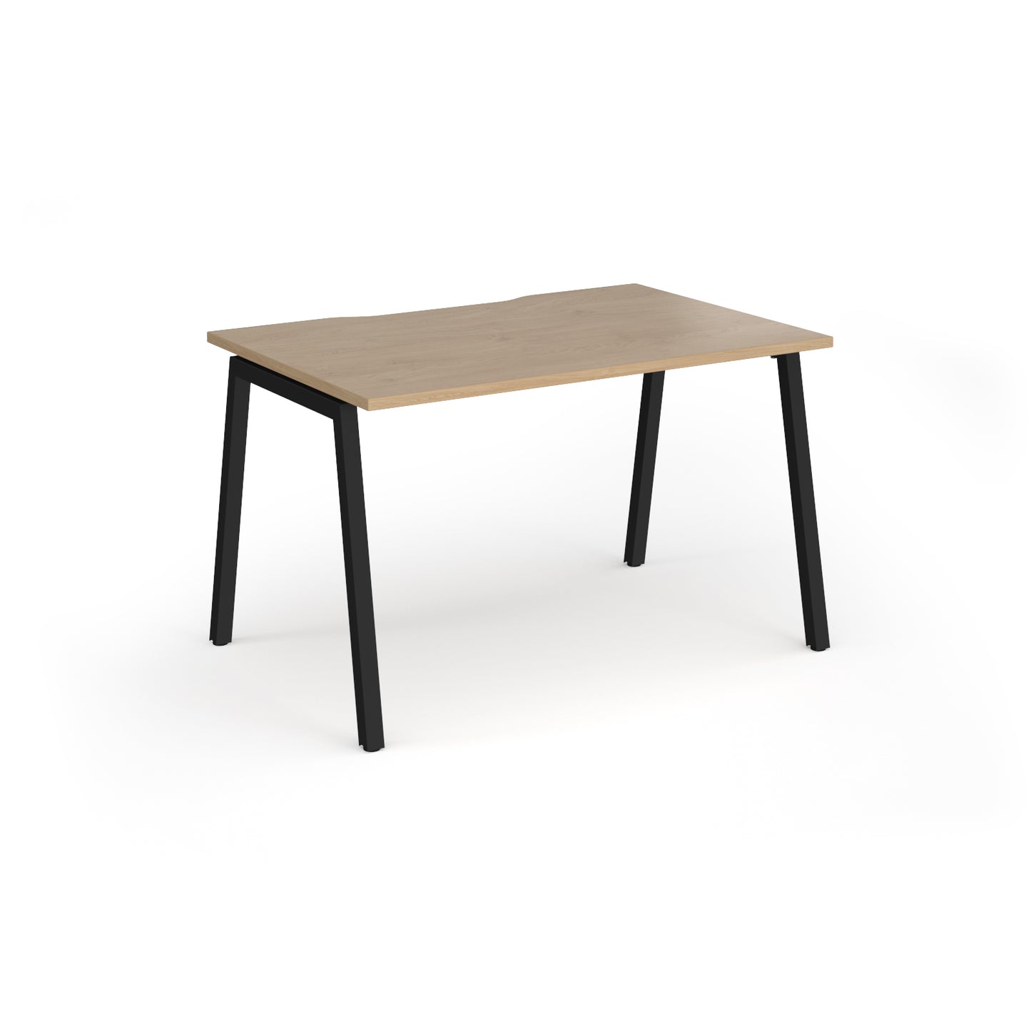 Connex Plus Angled Frame Single Desk - ACO128-K-KO