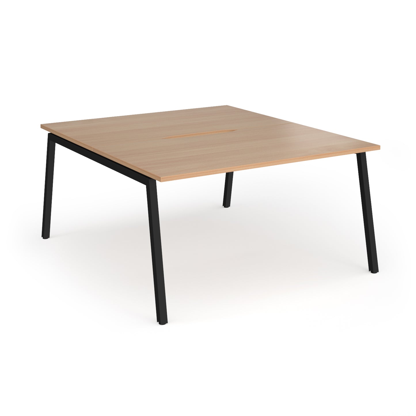 Connex Plus Angled Frame back to back desks 1600mm deep - ACO1416-K-B