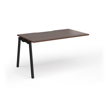 Connex Plus Angled Frame Single Add on Desk - ACO148-AB-K-W