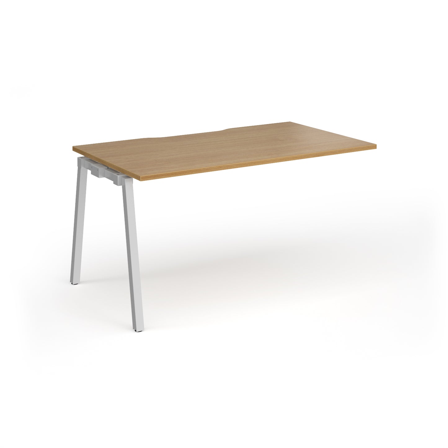 Connex Plus Angled Frame Single Add on Desk - ACO148-AB-S-O