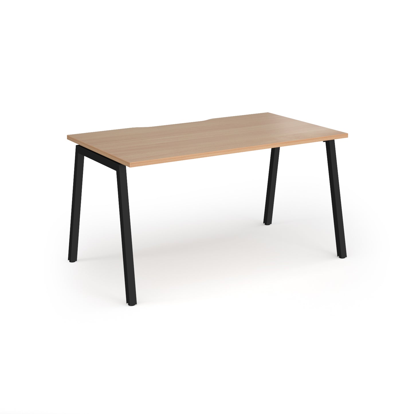 Connex Plus Angled Frame Single Desk - ACO148-K-B