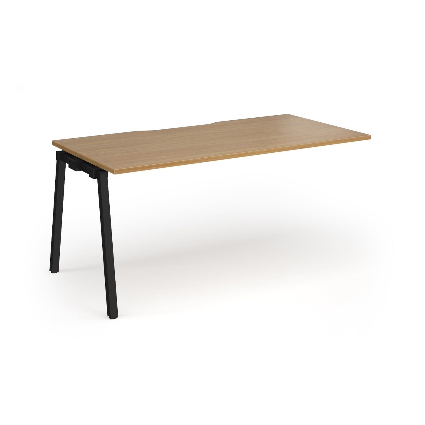 Connex Plus Angled Frame Single Add on Desk - ACO168-AB-K-O