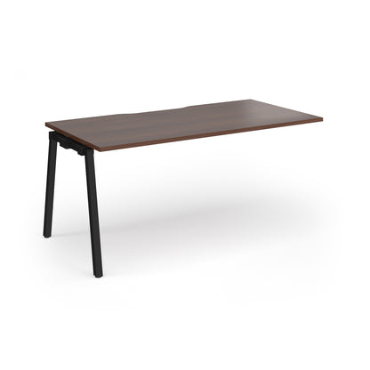 Connex Plus Angled Frame Single Add on Desk - ACO168-AB-K-W