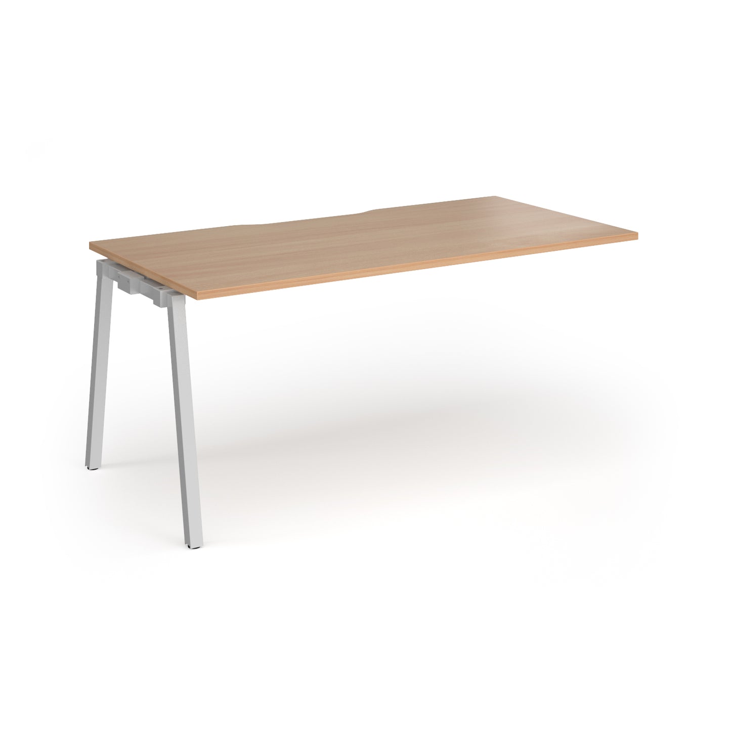 Connex Plus Angled Frame Single Add on Desk - ACO168-AB-S-B