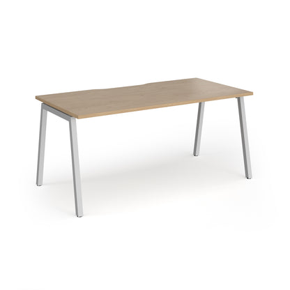 Connex Plus Angled Frame Single Desk - ACO168-S-KO