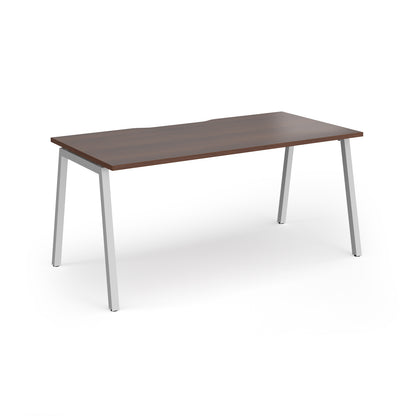 Connex Plus Angled Frame Single Desk - ACO168-S-W