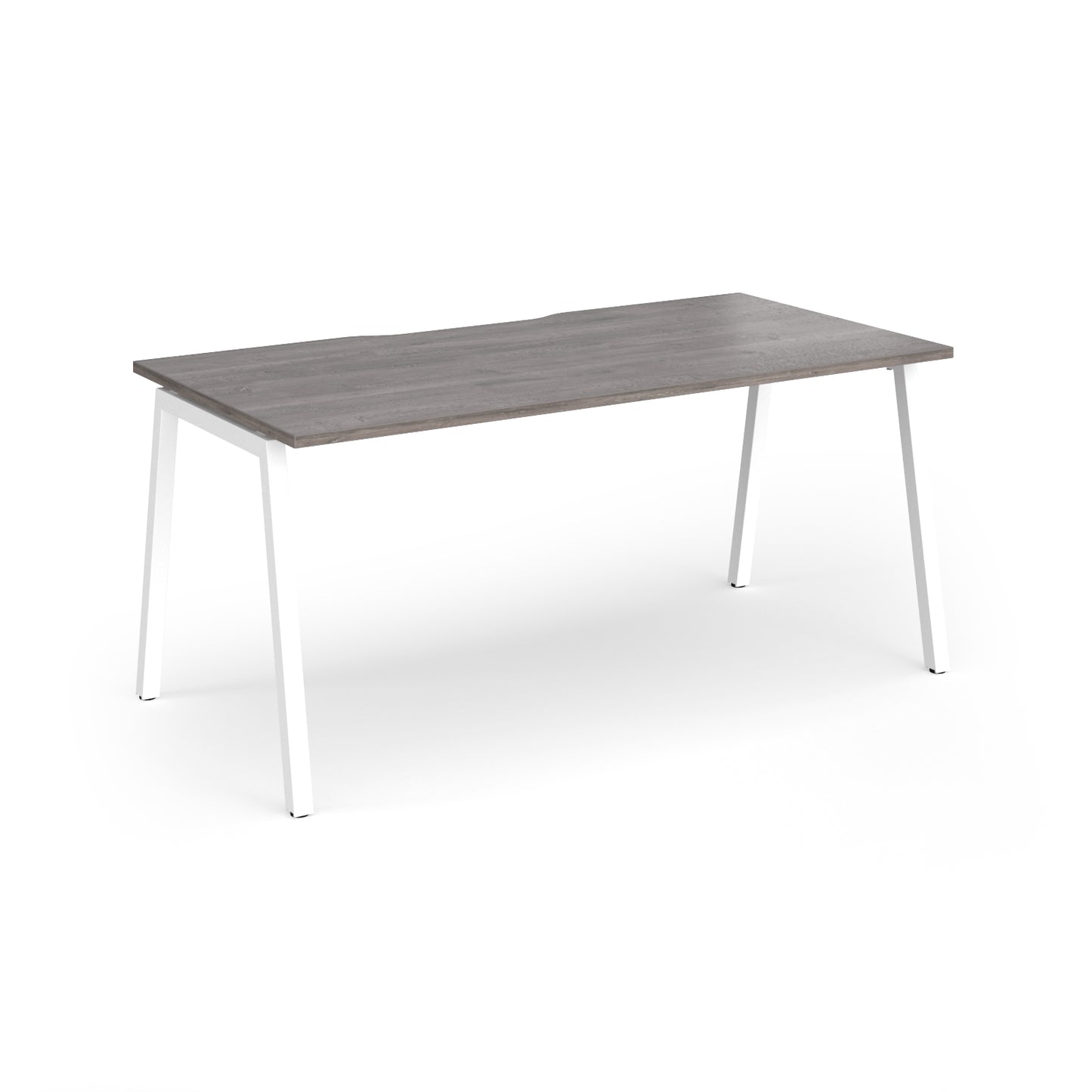 Connex Plus Angled Frame Single Desk - ACO168-WH-GO