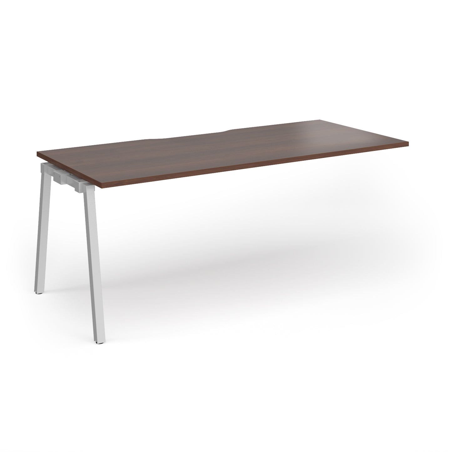 Connex Plus Angled Frame Single Add on Desk - ACO188-AB-S-W