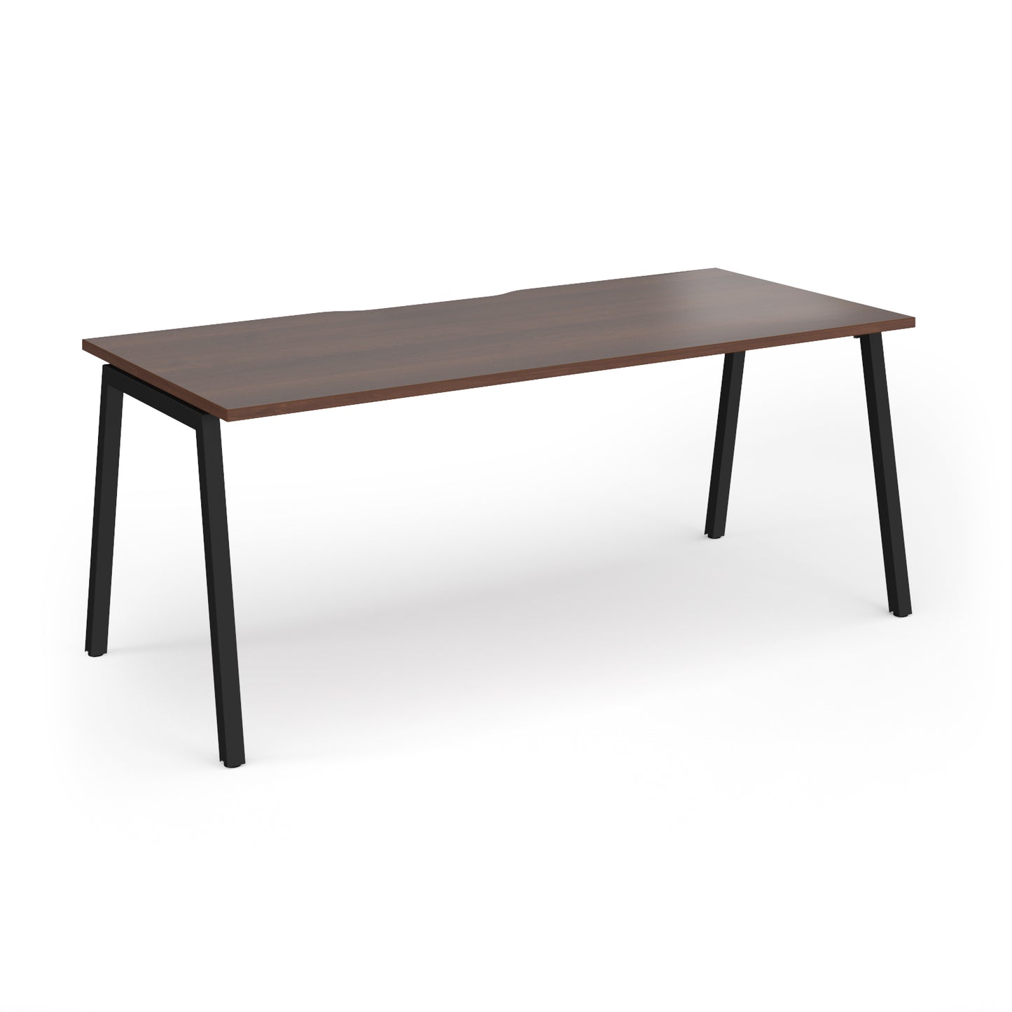 Connex Plus Angled Frame Single Desk - ACO188-K-W