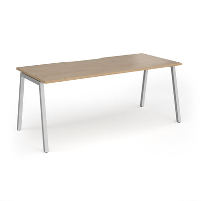 Connex Plus Angled Frame Single Desk - ACO188-S-KO