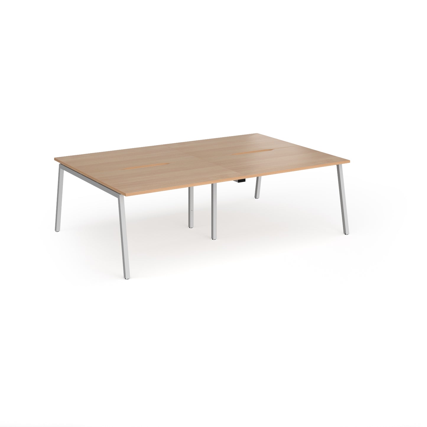 Connex Plus Angled Frame Double Back to Back Desks - ACO2416-S-B