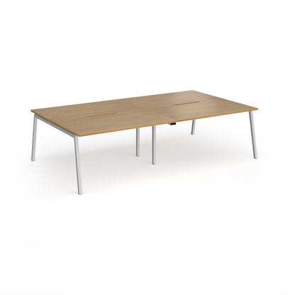 Connex Plus Angled Frame Double Back to Back Desks - ACO2816-S-O