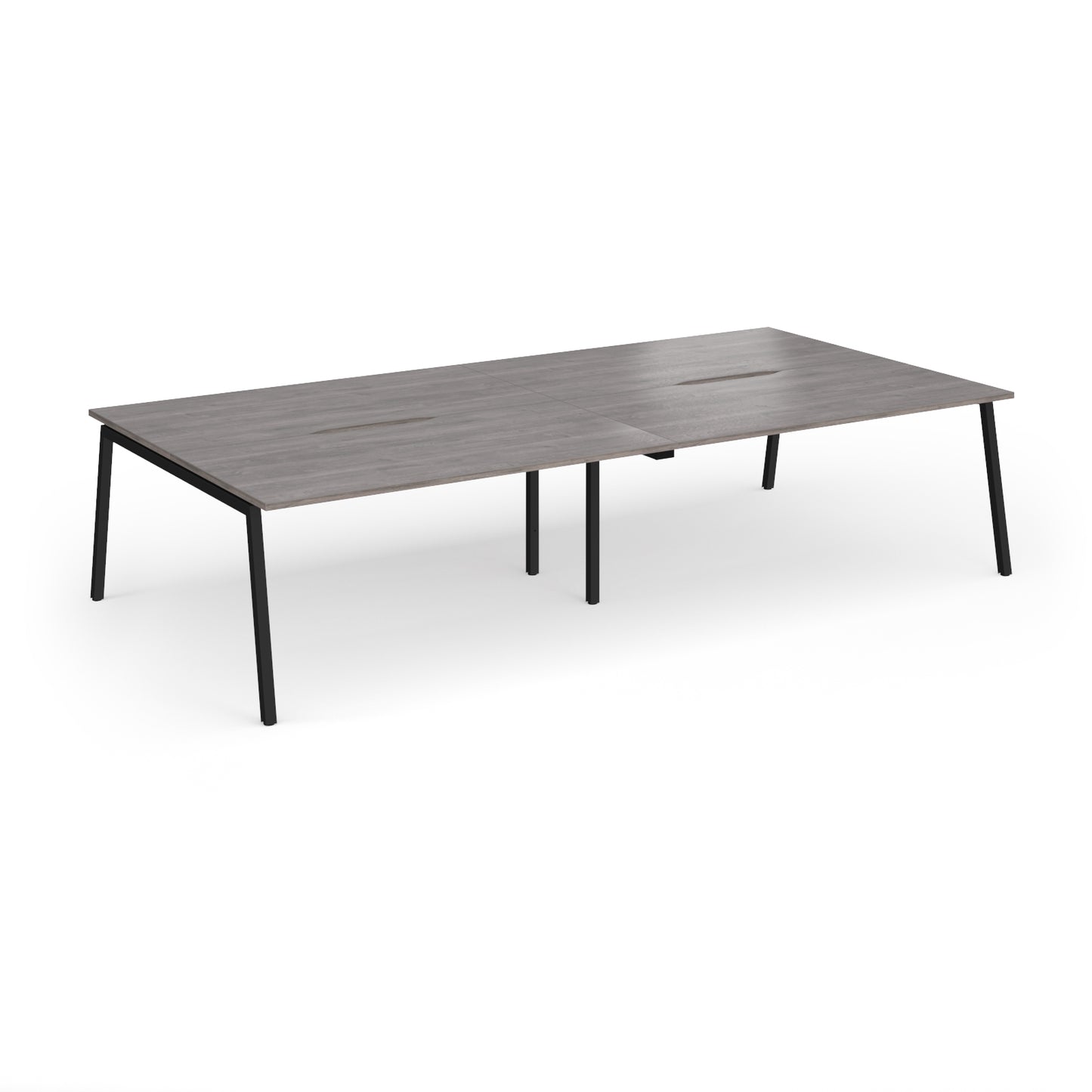 Connex Plus Angled Frame Double Back to Back Desks - ACO3216-K-GO