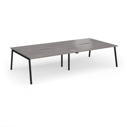 Connex Plus Angled Frame Double Back to Back Desks - ACO3216-K-GO