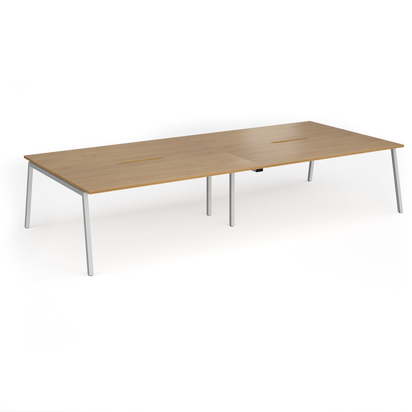 Connex Plus Angled Frame Double Back to Back Desks - ACO36L16-S-O