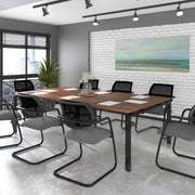 Adapt rectangular power ready boardroom table