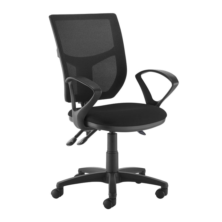Altino AH21 mesh back asynchro operator chair - Black