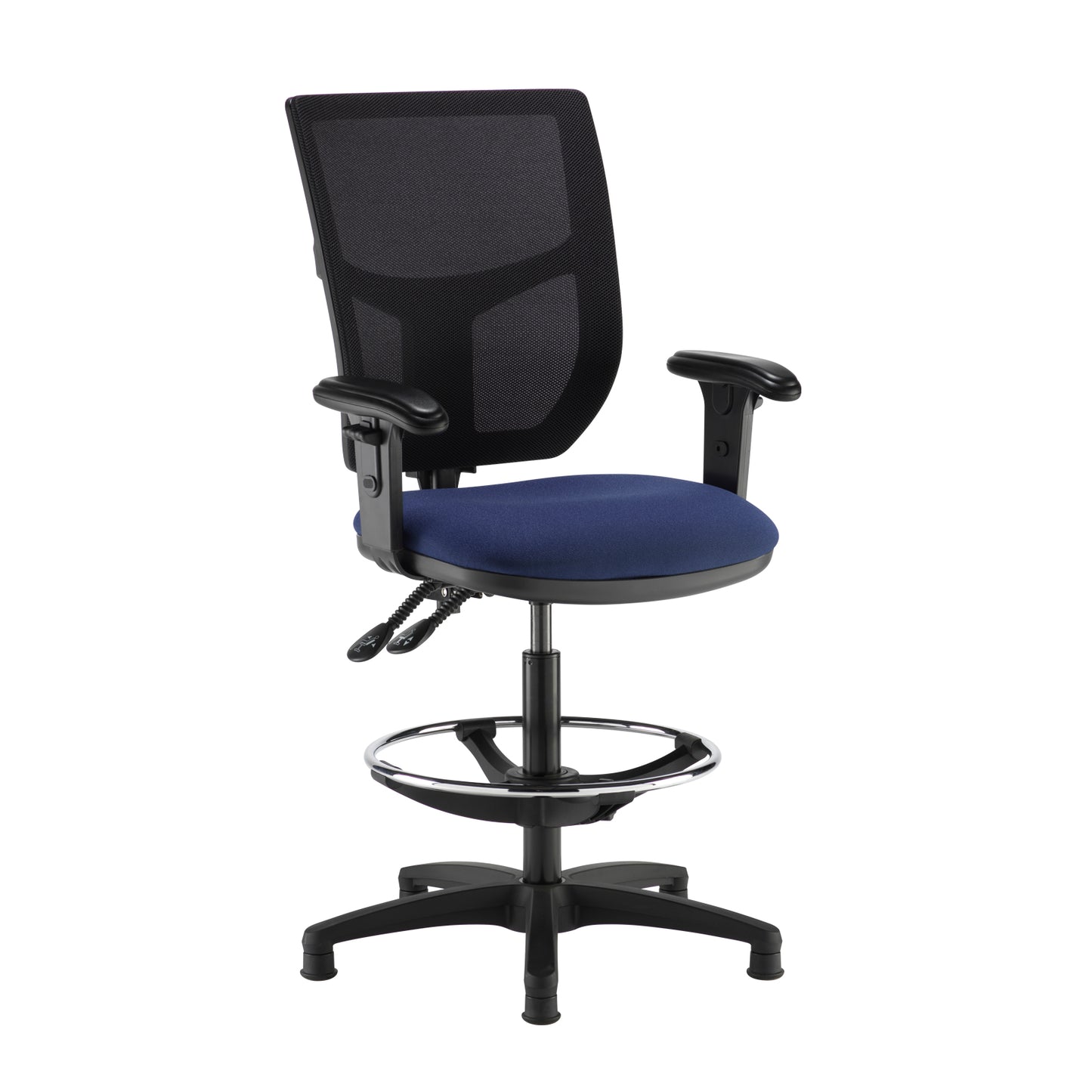 Altino mesh back draughtsman's chair - AHD12-000