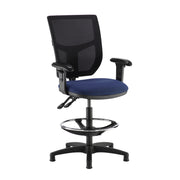 Altino mesh back draughtsman's chair