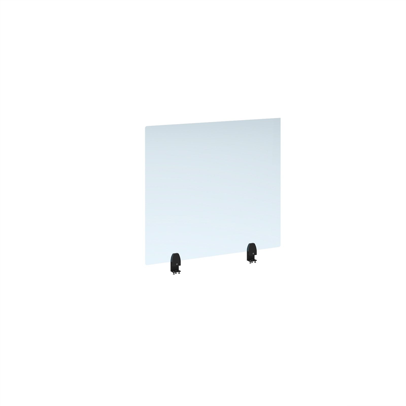 Straight high desktop acrylic screen