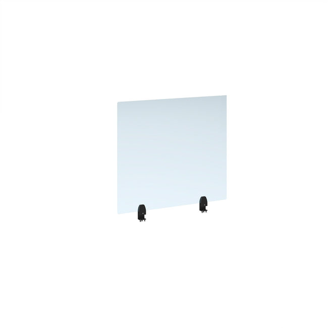 Straight high desktop acrylic screen