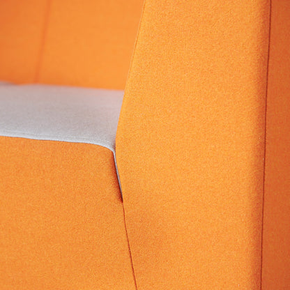 Low Back Double Seater Sofa