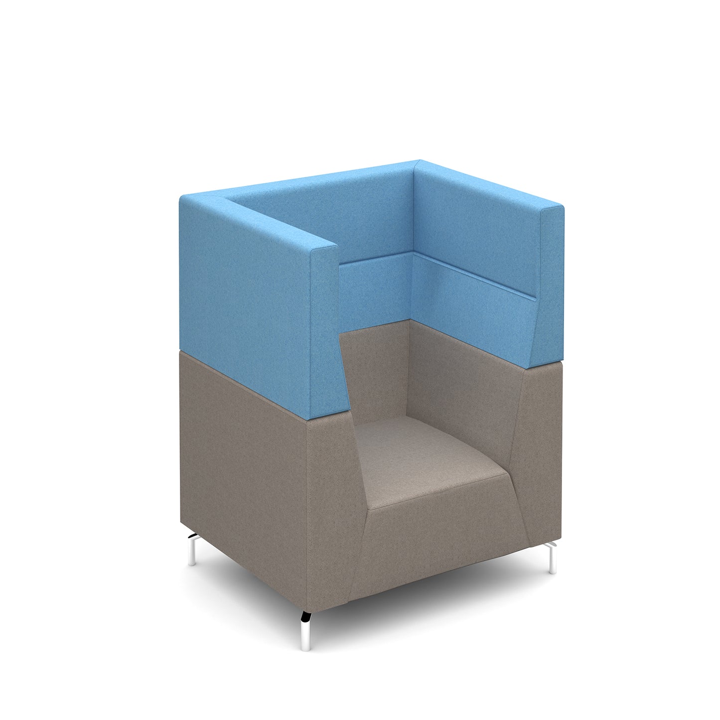 High Back Single Seater Sofa - ALBAN01-HIGH