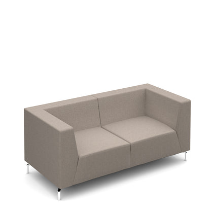 Low Back Double Seater Sofa - ALBAN02-LOW