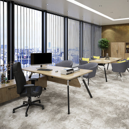 Anson executive rectangular table