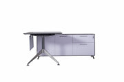 Nero Premium L-Shaped Executive Desk with Integrated Storage Return (2.15m)