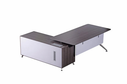 Modern L-shaped office desk with a dark surface and white sides on a white background

anthracite-executive-desk-uk.jpg