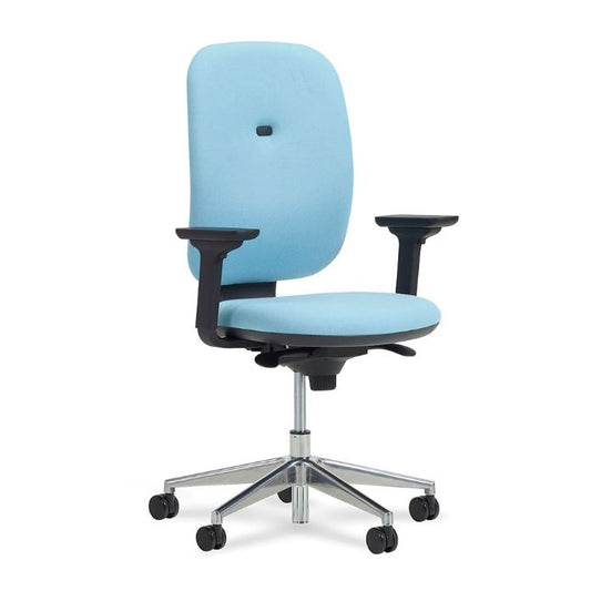 Verco Operator/Task Chair - Apollo High Back Task Chair with Adjustable Arms