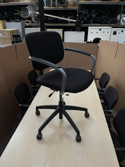 Set of 6 Connection Adjustable chairs and Senator Meeting Table - Can Deliver