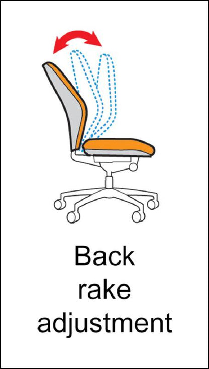 Napier high mesh back operator chair