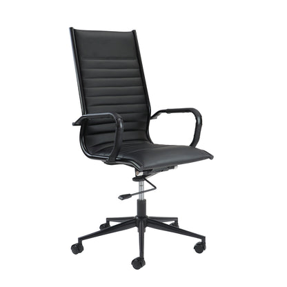 Bari high back executive chair black frame - BARI300T1-K