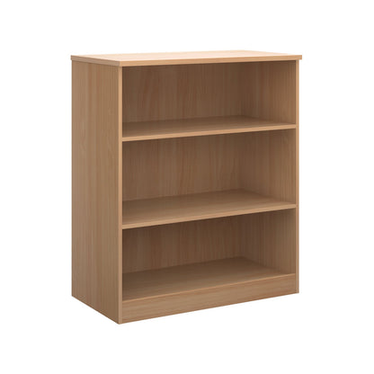 Deluxe Bookcase With Shelves 2000mm High - Oak