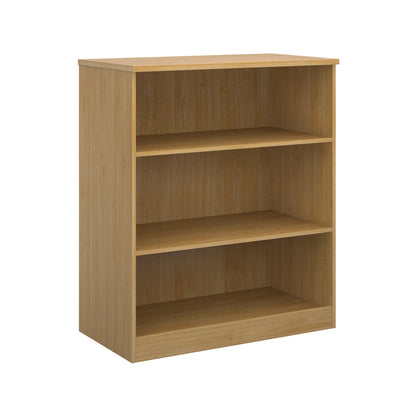 Deluxe Bookcase With Shelves 2000mm High - Oak