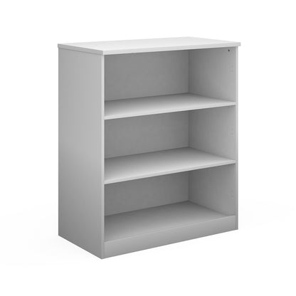 Deluxe Bookcase With Shelves 2000mm High - Oak